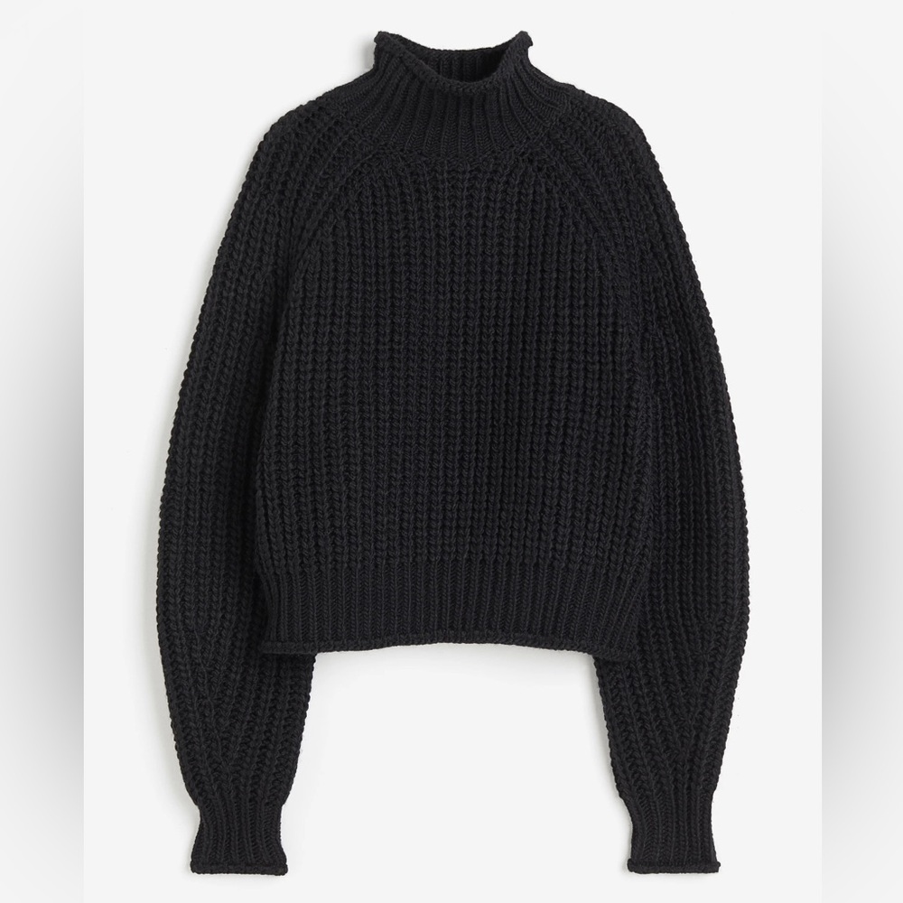 H&M Women's Black Knit Sweater